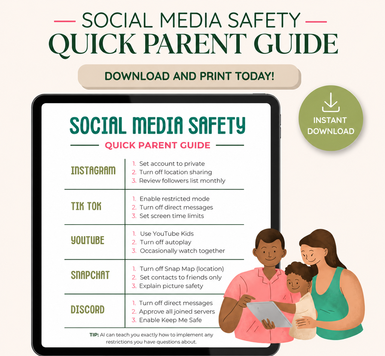Social Media Guide for Parents