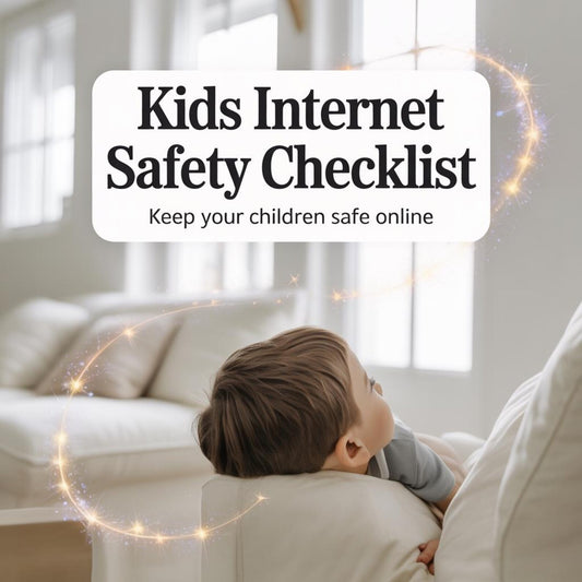 Kids Internet Safety Checklist