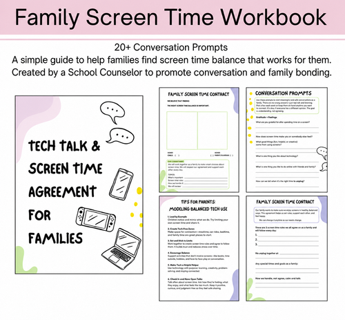 Family Screen Time Workbook